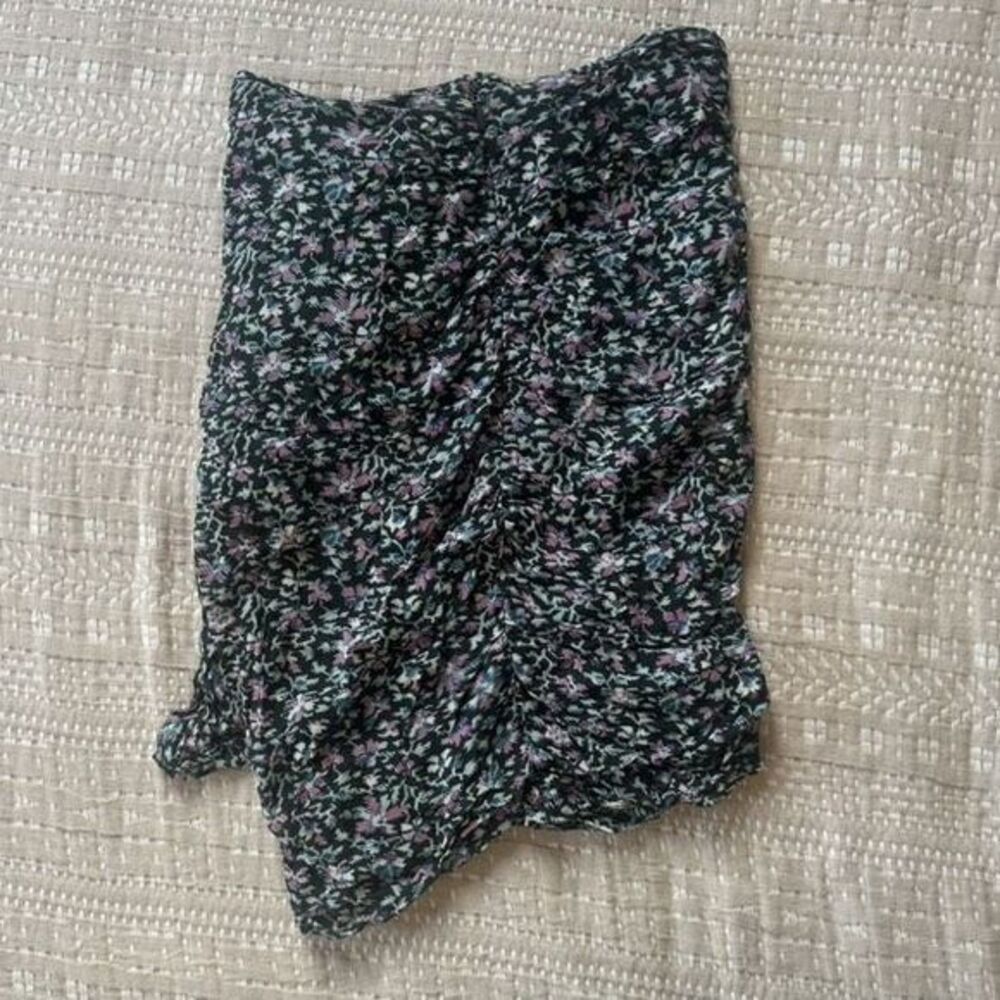 Isabel Marant Etoile Angelica Mini Skirt Floral Print Size 36/S